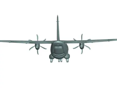 Alenia C-27J Spartan 3D model buy