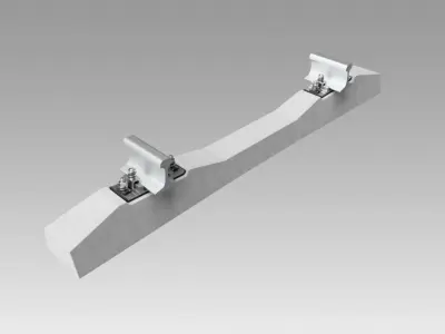 Rail fastening KB-65 3D model