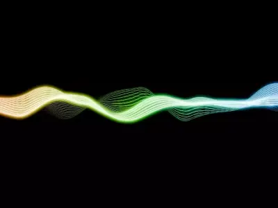 Audio Visualizer Animation 3D model