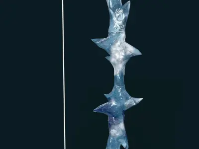 Bow 01 V2 Low-poly 3D model