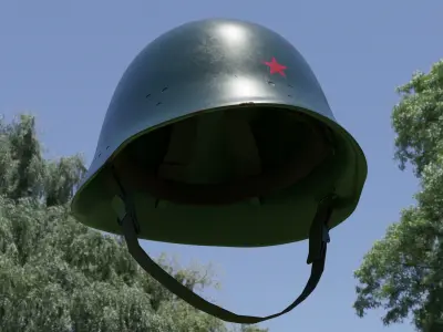 Military helmet 3D model purchase