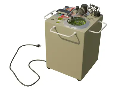 Time machine Free 3D model purchase