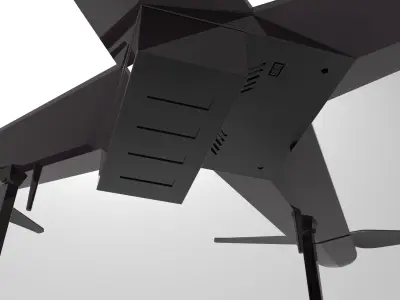 Sci-fi Drone 2 3D model