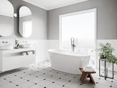  Victorian Bathroom - Contemporary 
