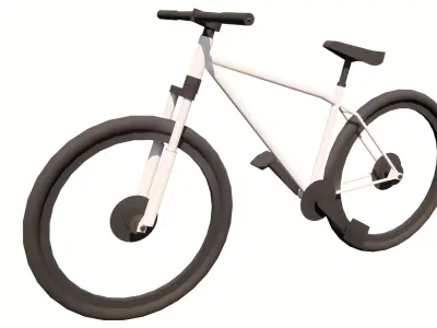 Simple Bike 3D model