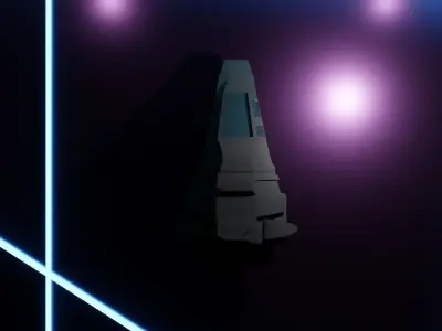 Starship 3D model