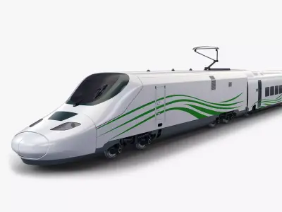 Haramain High Speed Train v 1 3D model