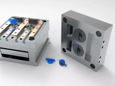 Key Mold 3D model