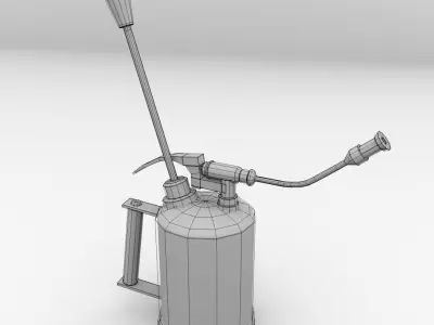 Antique Garden Sprayer 3D model