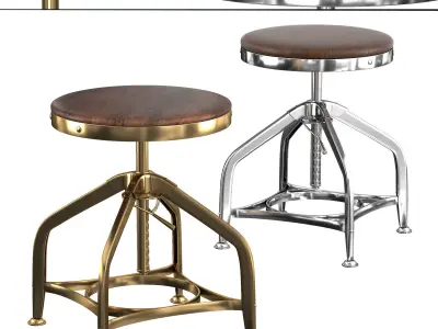 Stool Toledo 3D model