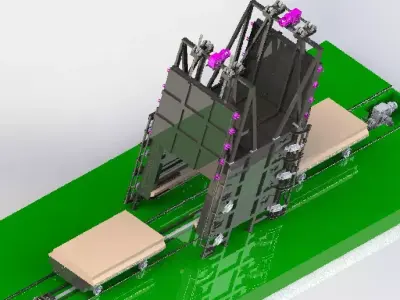 INDUSTRIAL METAL ANNEALING -STRESS RELIEF FURNACE- FURNACE 3D model
