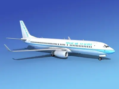 Boeing 737-800 Miami Charter 3D model