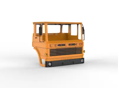 1977 Leyland Buffalo 4X2  3D print model