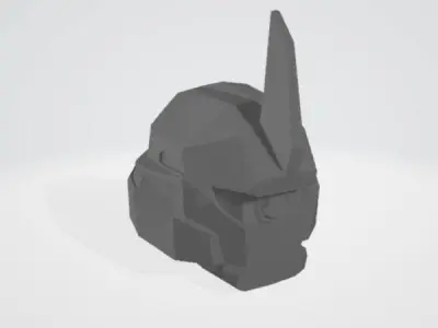 Super Mecha - Vhanz of Code Name VH4N2 - 3D Print Ready Low-poly 3D model