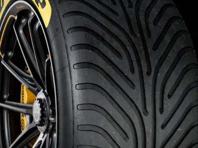 Dunlop Lemans24 280 680 R18 WET 3D model