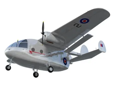 Miles Aerovan 3D model