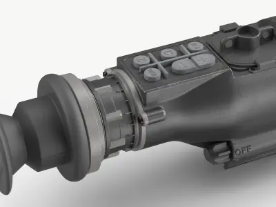  Tactical Thermal Scope with Eyecup Black 