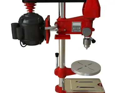 Bench drill 3D model buy