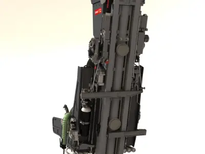 Martin baker Mk10 Ejection Seat 3D model