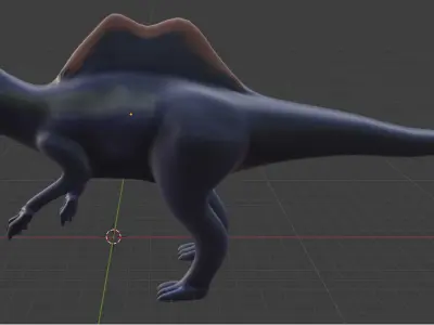 Spinosaurus dinosaurio Free 3D model