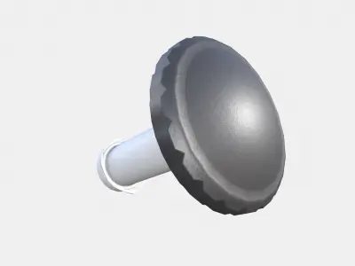 Industrial Knob 3D model purchase