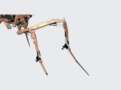 Ant model robot 3D model