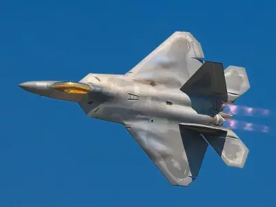 Lockheed Martin F-22 Raptor 3D model buy