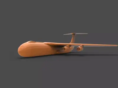 C-141 Starlifter 3D print model