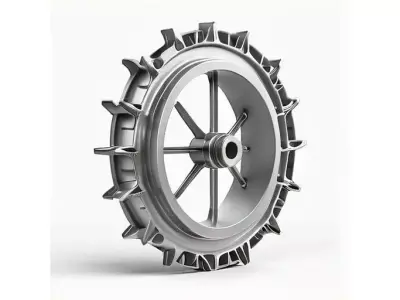 Industrial Factory Pipe Valve Wheel for 3D print 3D model