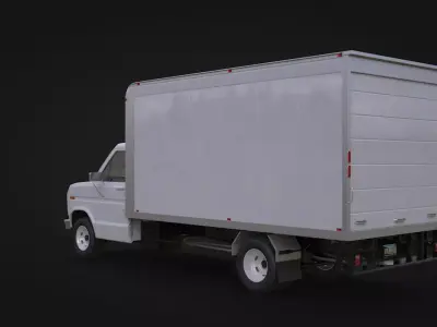 Econoline 75 Delivery Van 3D model
