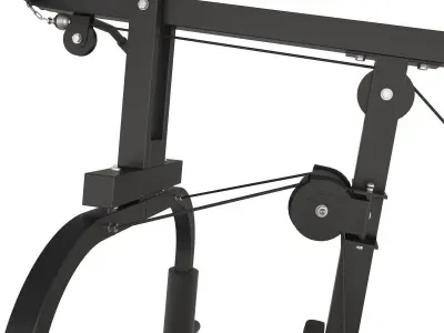 Arm Pull Gym Machine 3D model