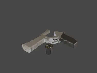 Revolver reeve25 3D model