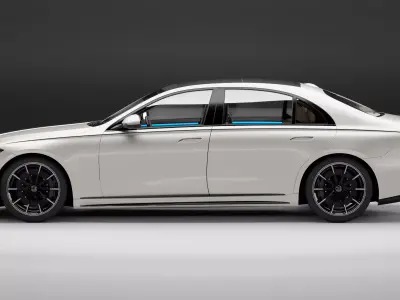 Mercedes-Benz S-Class W223 Brabus Free 3D model