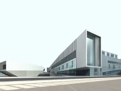 Office Building 3D model 22