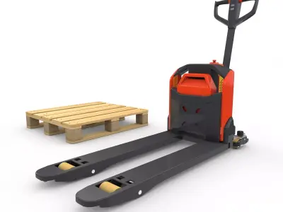 Pallet Truck Electrical 3D model