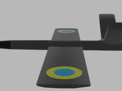 swallow 3D model