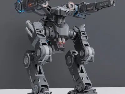 Raven robot 3D model