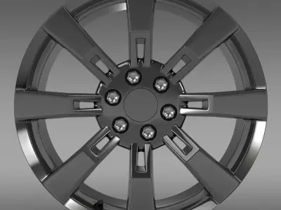 GMC Denali Hybrid rim 3D model