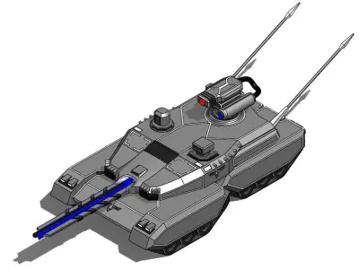 Guardian Tank Free 3D print model