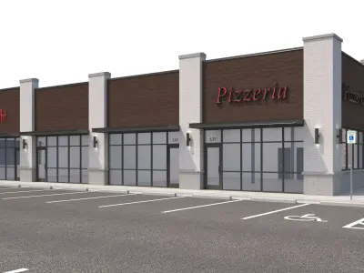 Retail-185 Retail Store 3D model
