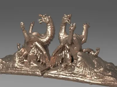Dragon Holder stand 1 3D model