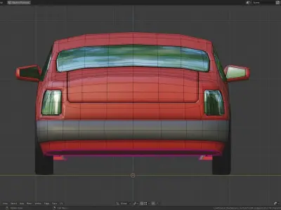 Low Poly Car - Free Sample  Free low-poly 3D model