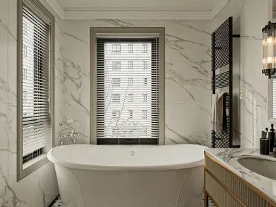 BedRoom NeoClassic 3D model