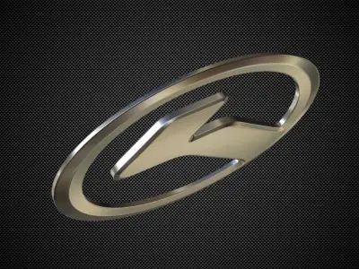 kinglong logo 3D model