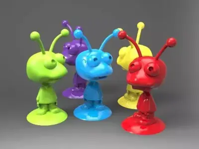moby marciano 3D model