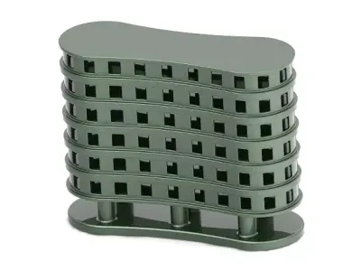 Elegant Multi Storey Building 3D print model purchase