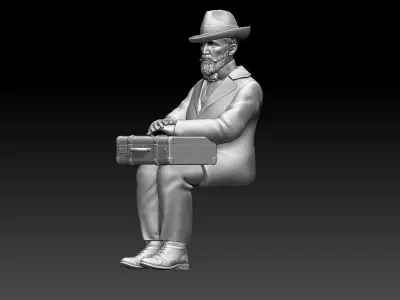 PASSENGER 3D print model 6