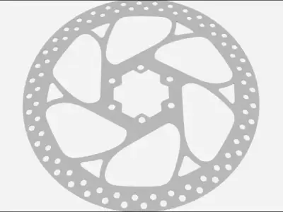 Disk Break  Free 3D model