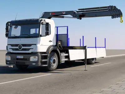 Mercedes Axor Crane 3D model