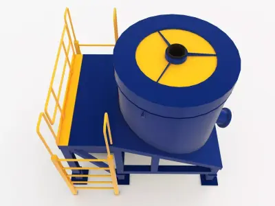 Falcon gravit concentrator 3D Model 3D model